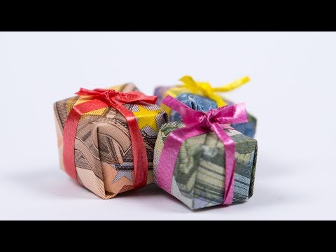 Video-Vorschau: Geldgeschenk zu Weihnachten selber basteln — DIY-Anleitung Geschenkbox