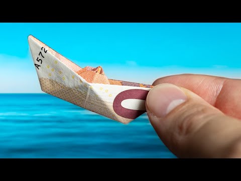 Video-Vorschau: Stopp unpersönliche Geldumschläge — lieber ein Schiff aus Geld falten