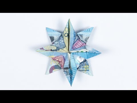 Video-Vorschau: Stern aus Geld falten für Weihnachten