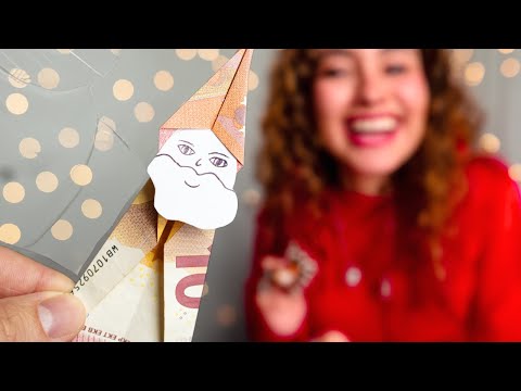 Video-Vorschau: Weihnachtsmann aus Geldschein falten als Geldgeschenk zu Weihnachten