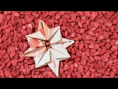 Video-Vorschau: Geschenkidee Weihnachten — Stern aus Geld falten