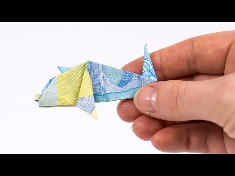 Video-Vorschau: Delfin aus Geld falten — Geldgeschenk für Meer und Reise