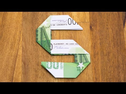 Video-Vorschau: Zahl 5 aus einem Geldschein falten