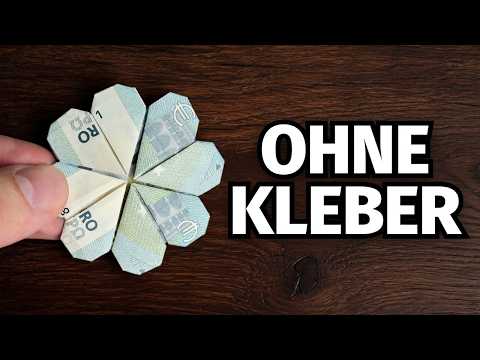 Video-Vorschau: Geldschein falten Kleeblatt — so kann's JEDER