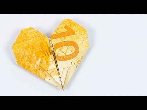 Video-Vorschau: Herz aus Schweizer Franken falten