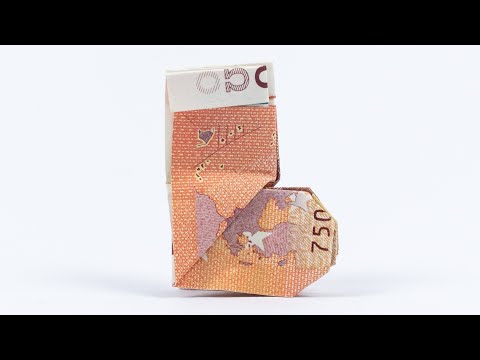 Video-Vorschau: Stiefel aus Geld falten 👢 — Geldgeschenk-Idee zu Weihnachten