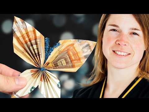 Video-Vorschau: Geldscheine falten Schmetterling: Geniale Geld-Geschenk-Idee zur Hochzeit