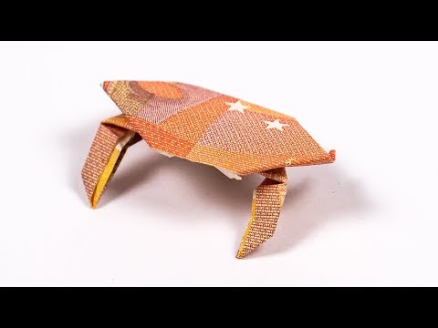 Video-Vorschau: Krabbe aus Geld falten — das Strandurlaub-Geldgeschenk